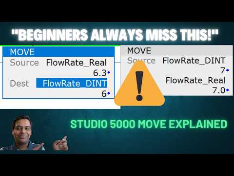 Studio 5000 Move Instruction Mistakes Beginners Make!