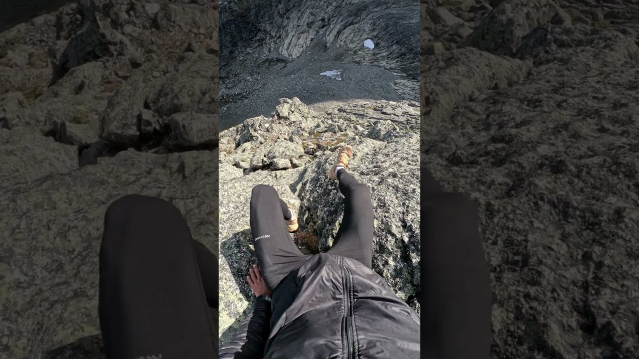Full focus on the way down.