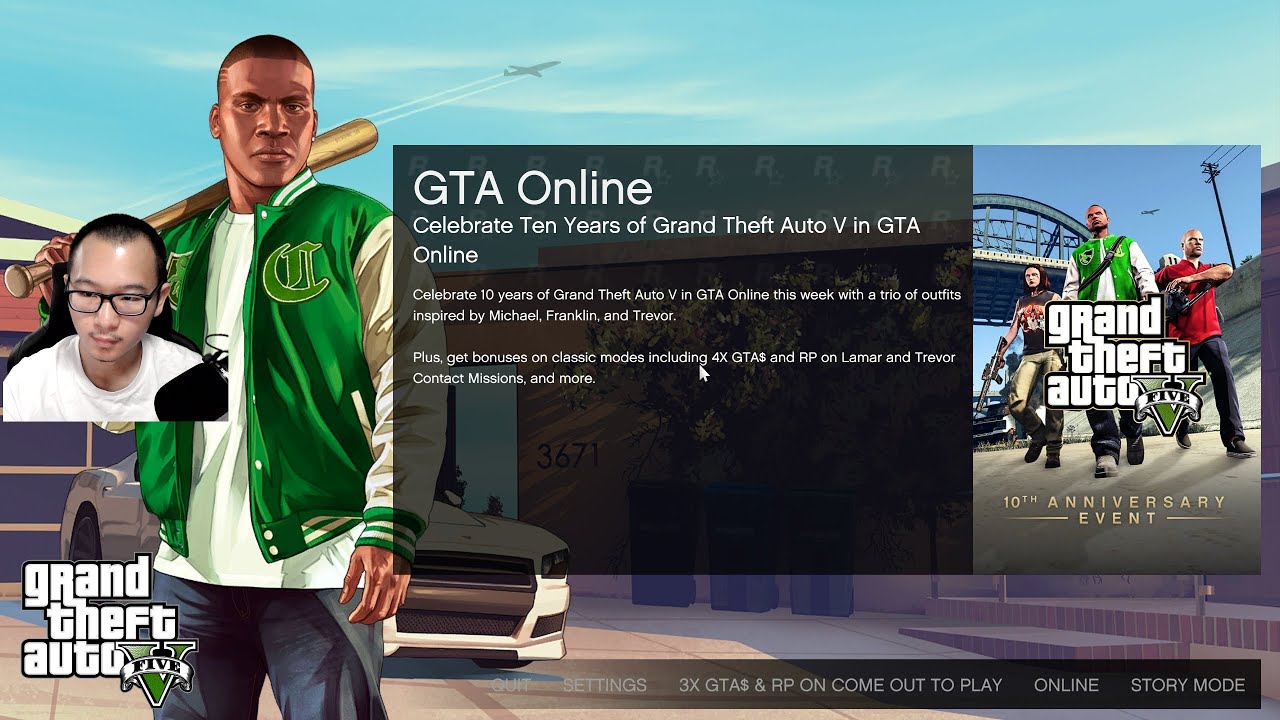 Celebrate Ten Years of Grand Theft Auto V 