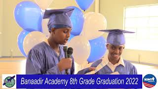 Banaadir Academy 8th Grade Graduation 2022