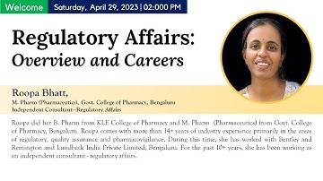 Regulatory Affairs: Overview and Careers