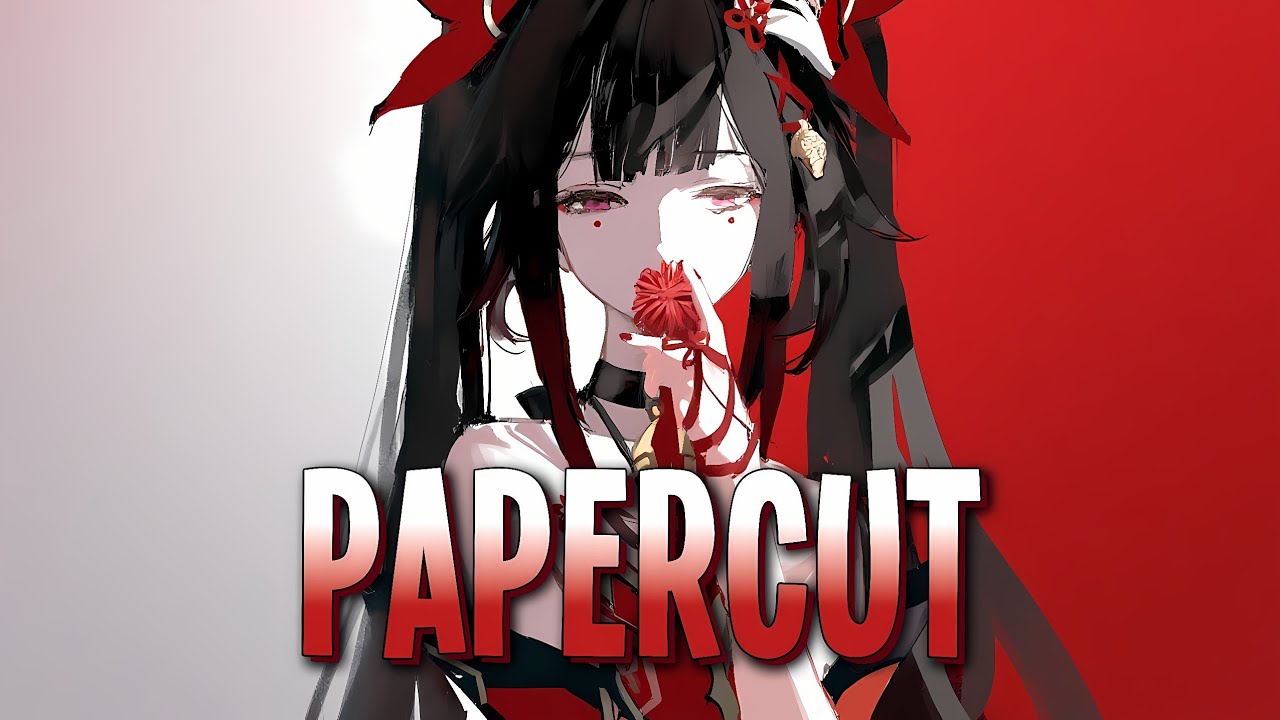 Nightcore - PAPERCUT | Britton [Sped Up]