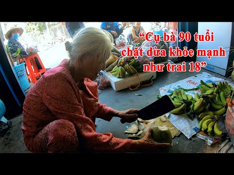 Video Cụ bà 90 tuổi bán trái cây vườn chính gốc, sống tình... - youtube
