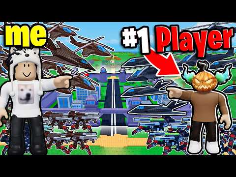 I 1v1'd The STRONGEST PLAYER in MINI WAR!