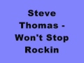 Steve Thomas - Won't Stop Rockin