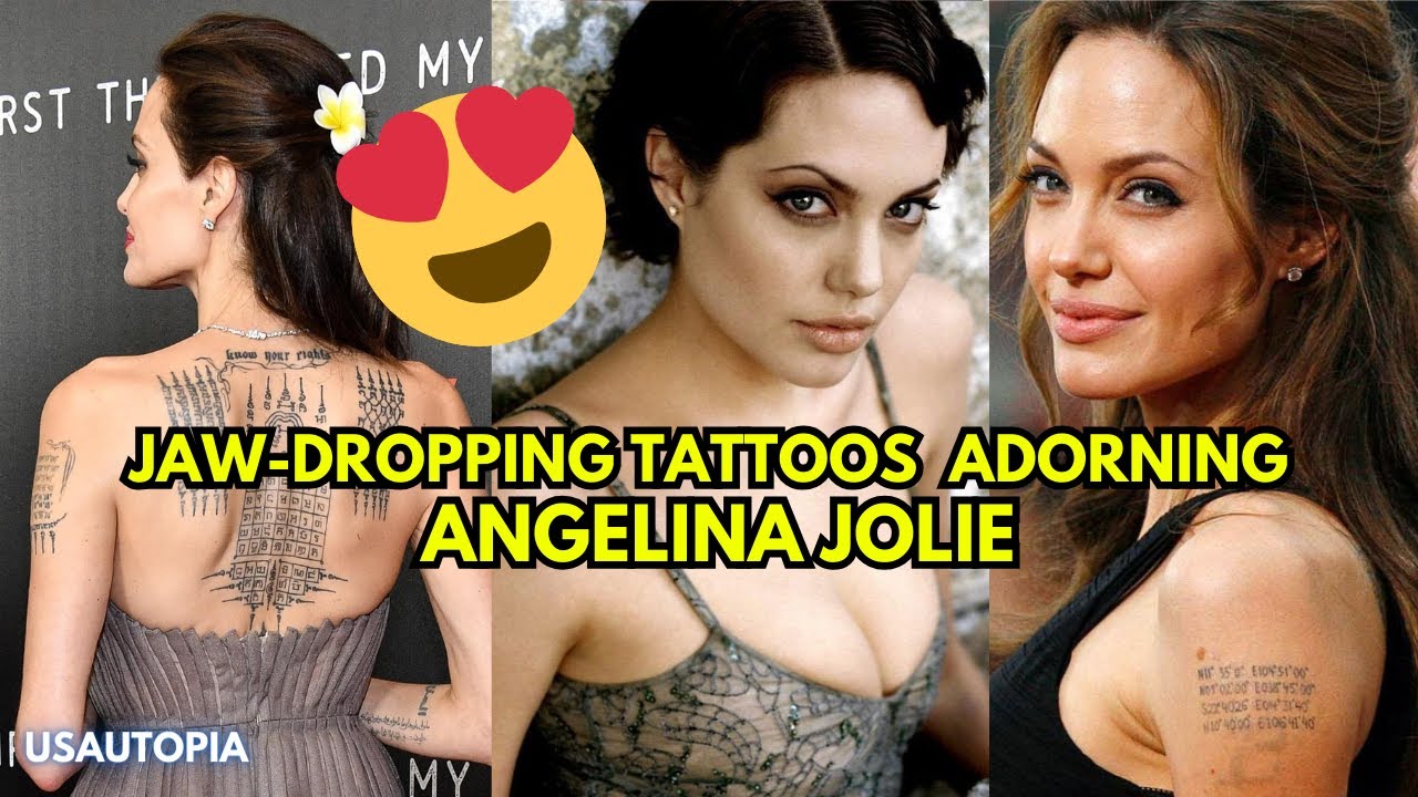 The Evolution of Angelina Jolie's Tattoo Collection | USAUtopia