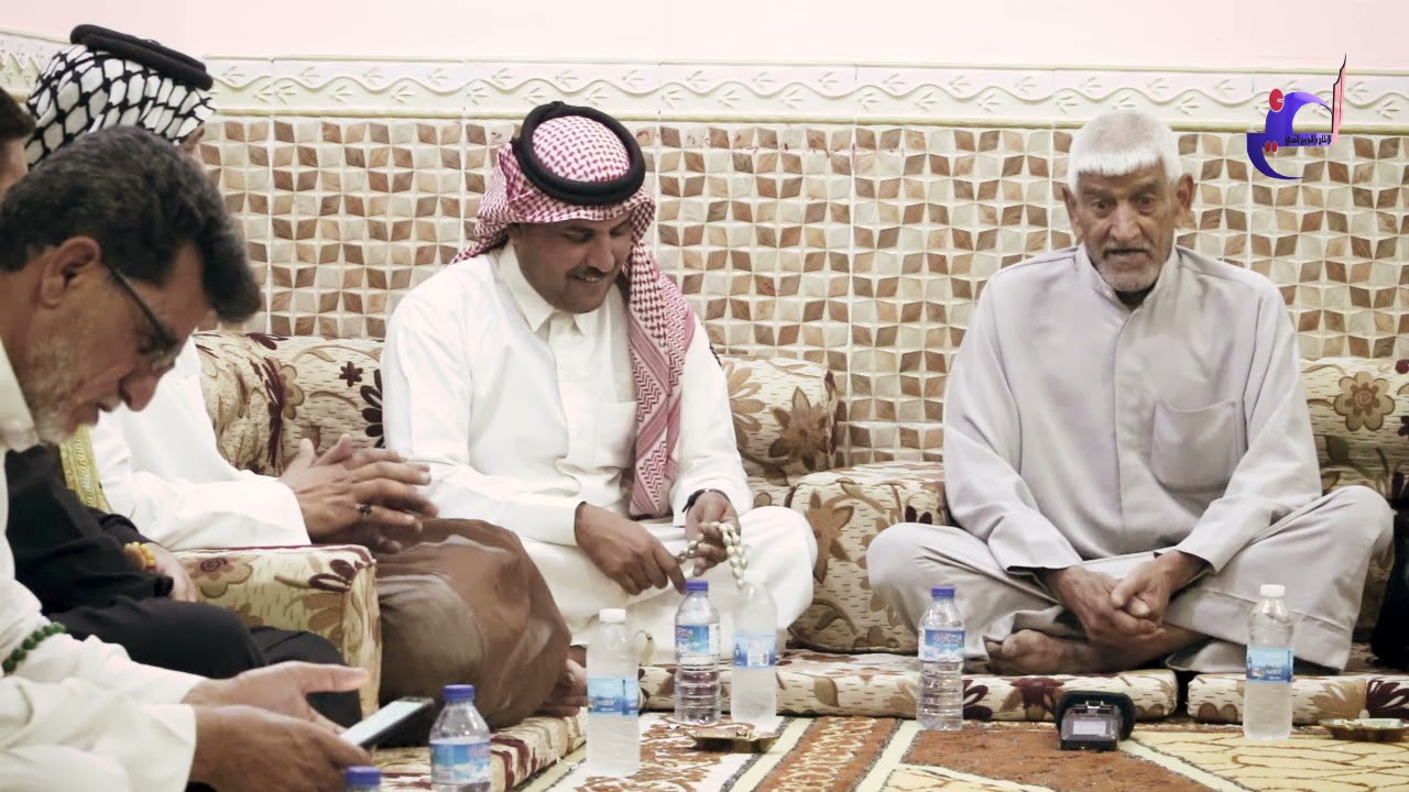 شاهد اجمل ابوذيات الشاعر الكبير ابراهيم طلب/في جلسة شعر