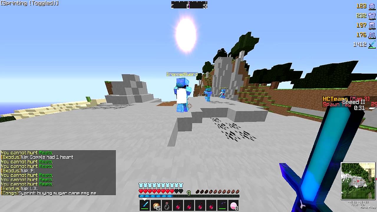 HCTeams // Spawn Fight with Absolute(R.I.P) + Ghosts