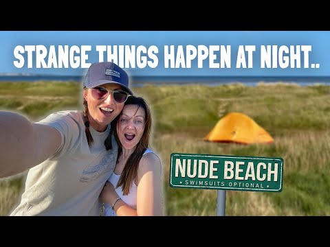 NUDIST BEACH WILD CAMP WAS UNSAFE... WE HAD TO LEAVE!