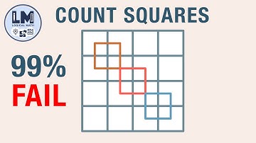 HOW MANY SQUARES ARE IN THIS PICTURE: Tricky Geometry Riddle