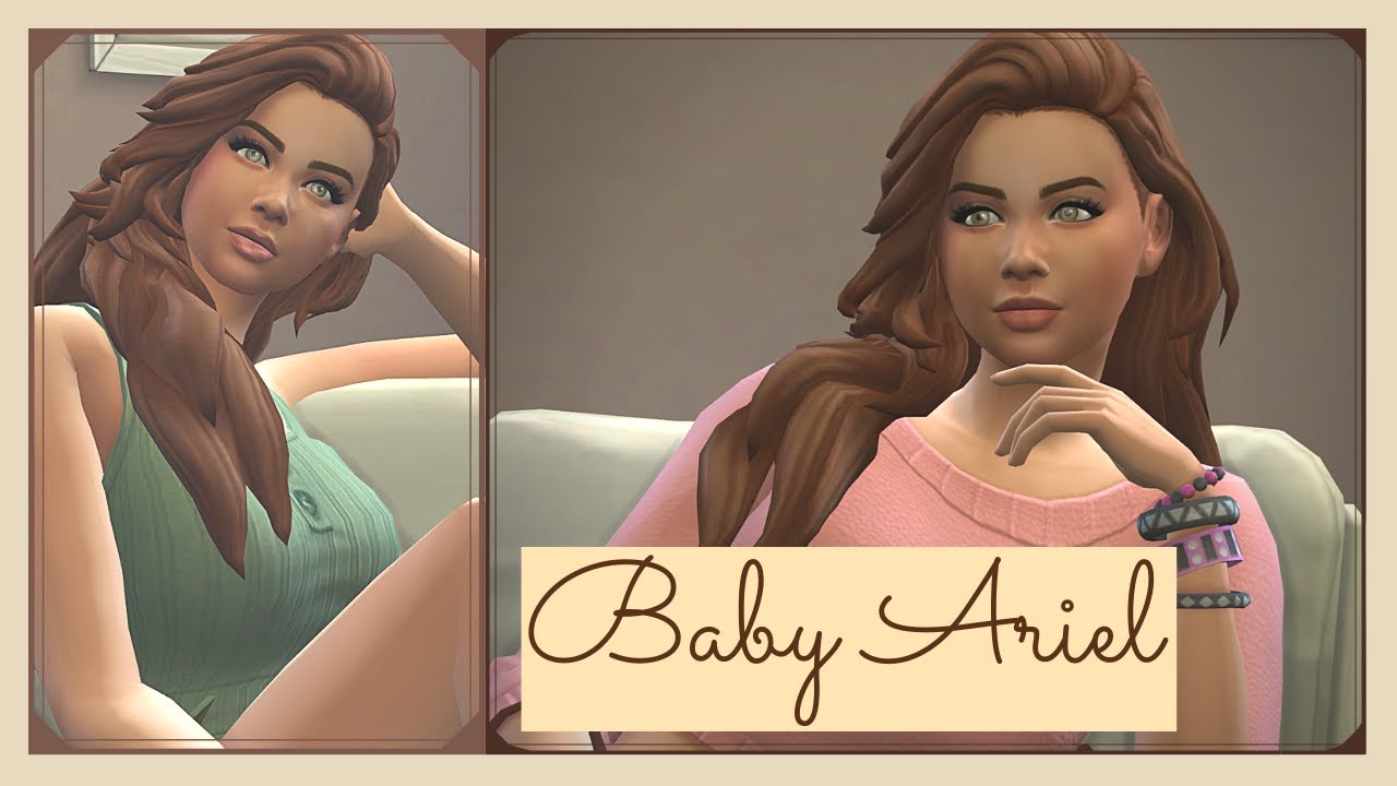 Baby Ariel Townie Makeover THE SIMS 4 YouTube