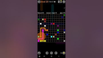 How To Solve Flow Free Jumbo Pack Level 25 13x13 Harder Board Walk Through Solution Walkthrough