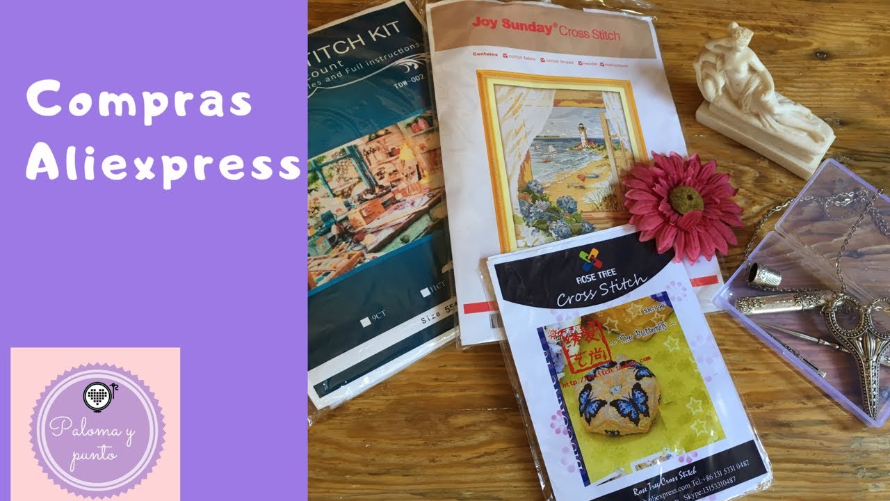 48.🛍Compras Alixpress  🛍 punto de cruz, costura etc