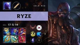 Ryze Mid vs Yone - KR Grandmaster Patch 26.17 @ChallengerReplays