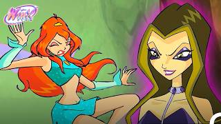 ¡Lucha Contra Las Brujas En El Subterráneo! 🕳️😈🔮💥 | Winx Club