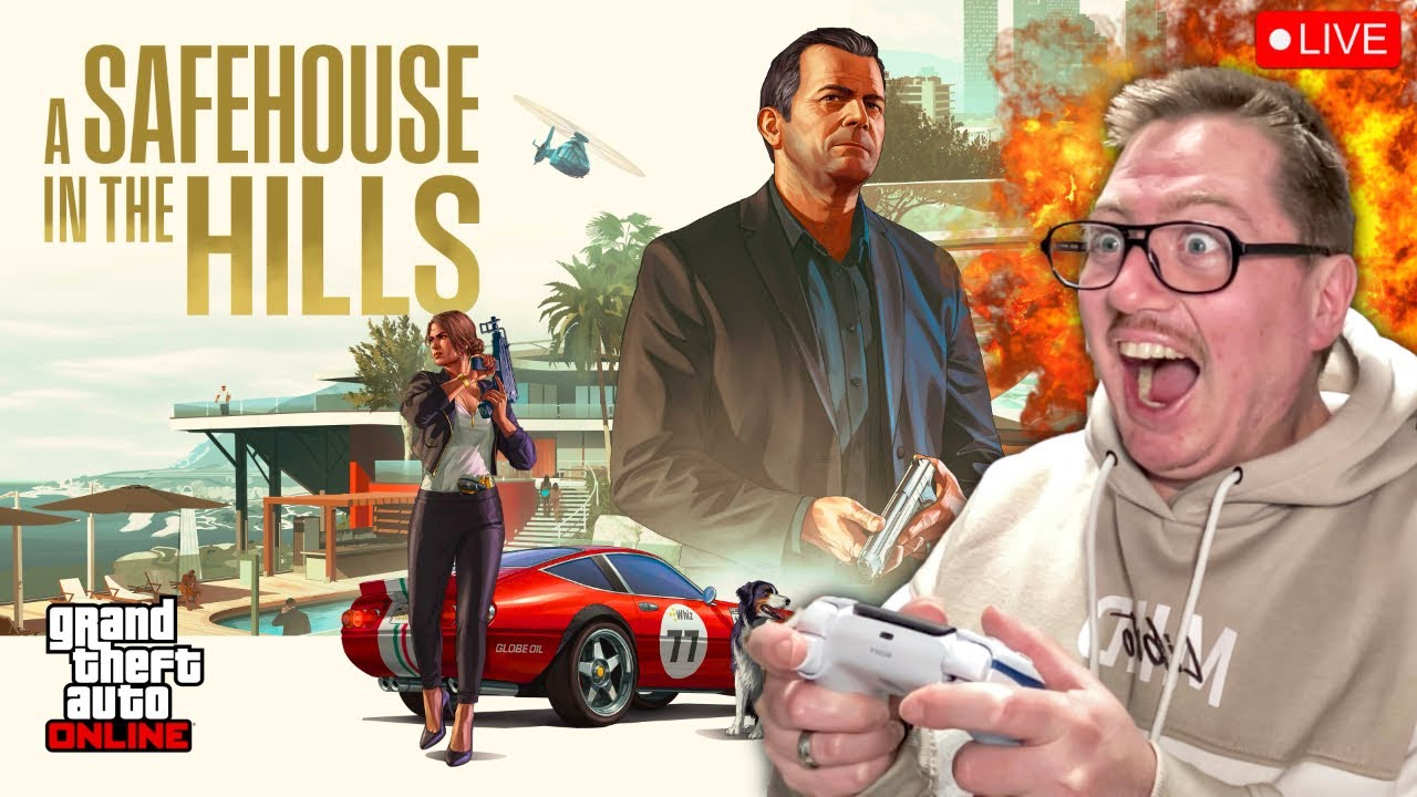 DÉCOUVRE LE NOUVEAU DLC MANOIR DE GTA5 ONLINE LIVE