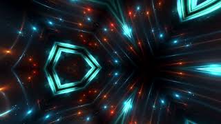 Abstract Neon Lights in Space | motics - Wallpapers