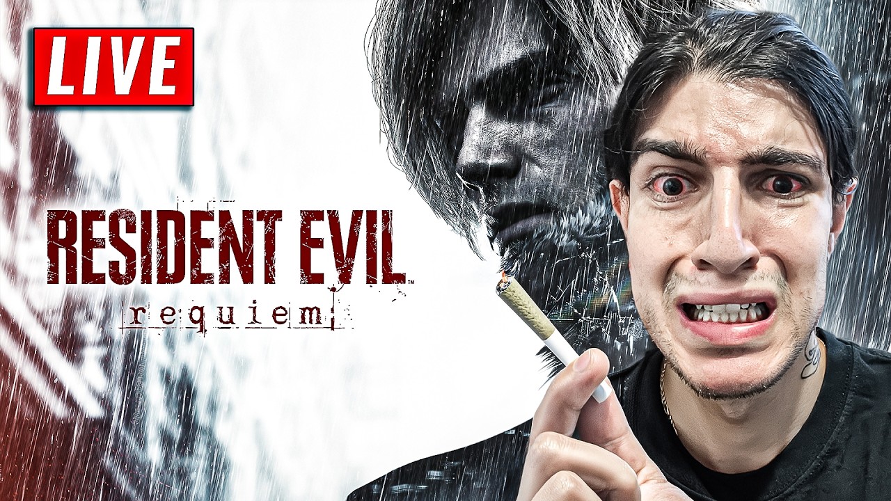 LIVE - BAKED AF PLAYING RESIDENT EVIL REQUIEM + MODDED MINECRAFT W/ GANG