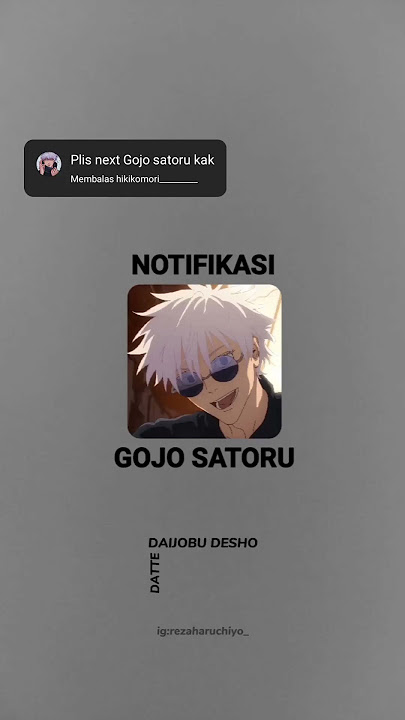 gojo ringtone