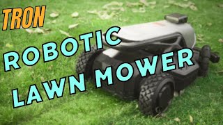 Tron Robotic Mower with Auto-Mulching