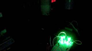 Ring Oscillator (On a breadboard)