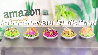 Amazon Miniature Fun Finds Haul | Bunnies | Sofa| Desk & More
