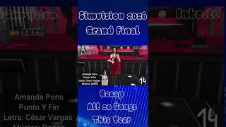 Full Simvision 2026 // Grand Final // Recap All 20 Songs Guide