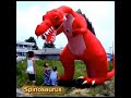 Dinosaur shooting game event production / Tyrannosaurus Inflatable / 恐竜シューティング スピノサウルス #Dinosaur