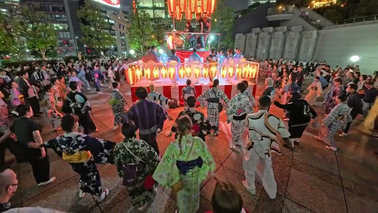 ドダレバチ（津軽甚句） 2025年赤坂山王日枝神社盆踊り18 「山王音頭と