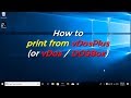 How To Print From VDosPlus Or VDos DOSBox