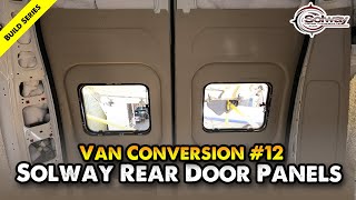 Installing Solway rear door panels on Citroen Relay / Ducato / Boxer