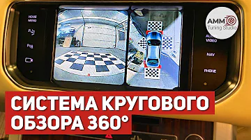 Система кругового обзора автомобиля. Установка и тест 360° Gazer