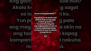 Akala ko ikaw na. #realtalk #hugot #patama #love #fyp