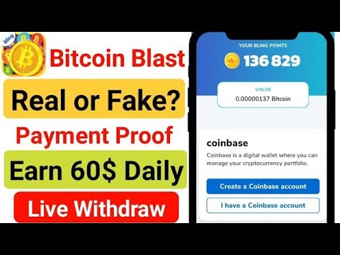 Bitcoin Blast Cash Out | How To Earn Money From Bitcoin Blast App | Withdraw Jazzcash Easypaisa