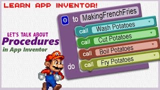 Learn App Inventor: Procedures screenshot 3