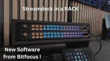 A Streamdeck thats Rackmountable?! New Software from Bitfocus?! | First look at Streamdeck Studio.