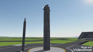 SpaceX Super Heavy (SH1) 300meter Hop Test Simple Rockets 2 #SpaceX #SuperHeavy #SimpleRockets