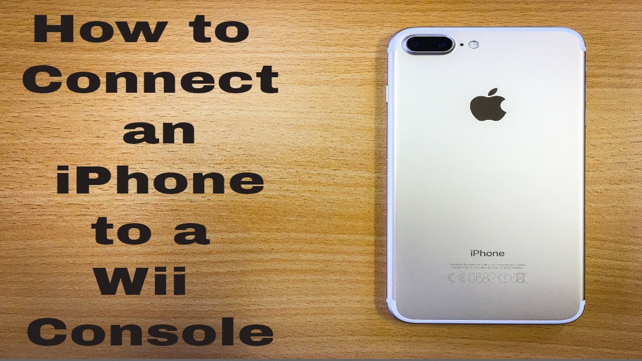 How to Connect an iPhone to a Wii Console YouTube