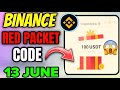 Binance Red Packet Code Today | Red Packet Code in Binance Today | Red Packet Code Today Binance