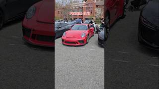 Cars and Coffee #Porsche #Porsche911 #GT3 #sportscars #cars #red #german #carsandcoffee