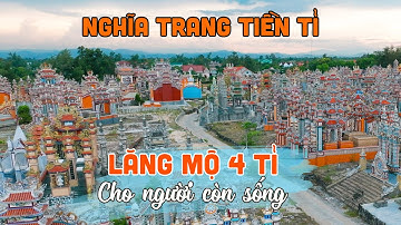 Ngôi Mộ 4 Tỉ cho người còn sống sau khi hoàn thiện tại "Thành Phố Ma" | NGHĨA TRANG AN BẰNG HUẾ
