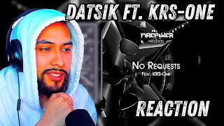 KRS-One Is a Beast!! Datsik - No Requests feat. KRS-One (Reaction)