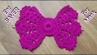 Crochet Ear Saver For Mask |Adopter |Connector |Extender|Band #DollyCraft