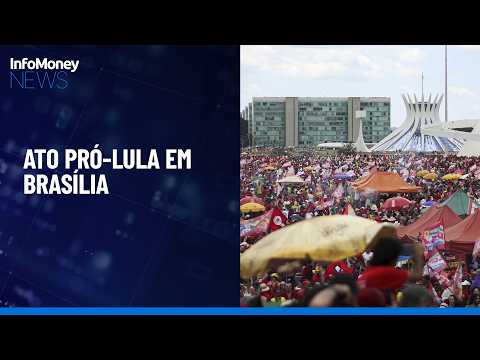 Apoiadores de Lula fazem ato em Brasília a uma semana do segundo turno | InfoMoney News