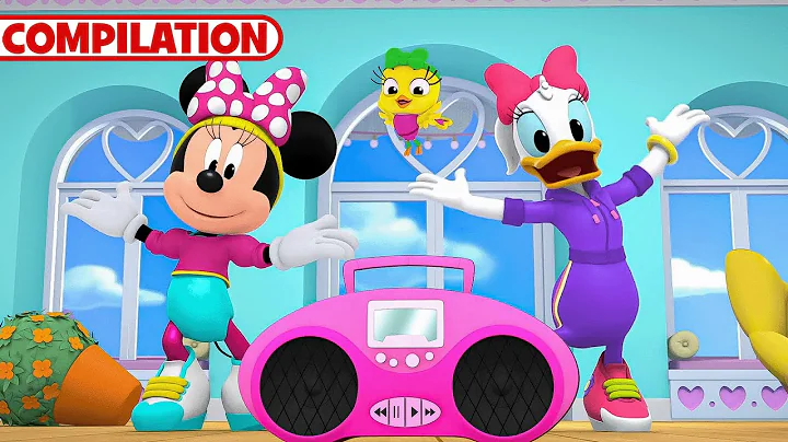 Minnie's Bow-Toons! 🎀 | NEW 15 Minute Compilation | Part 4 | Party Palace Pals | @disneyjr