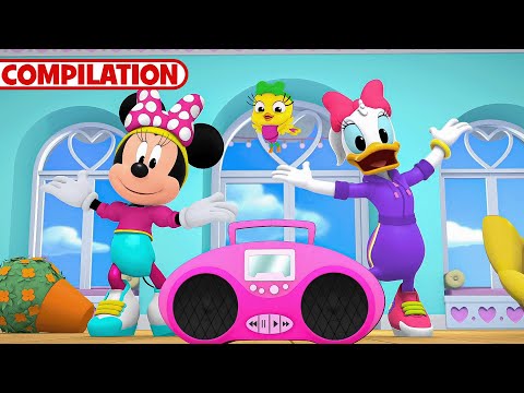 Minnie's Bow-Toons! 🎀 | NEW 20 Minute Compilation | Part 4 | Party Palace Pals | @disneyjunior