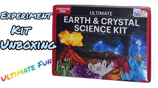 Ultimate Earth & Crystal Science Kit Unboxing