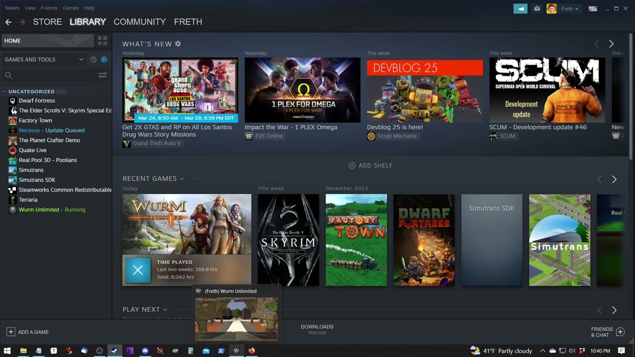 How to run an alt with Wurm Unlimited.