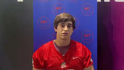 Kent City TE James Farrington discusses goals for ...
