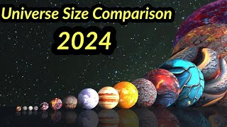 Universe size comparison 3D Animation
